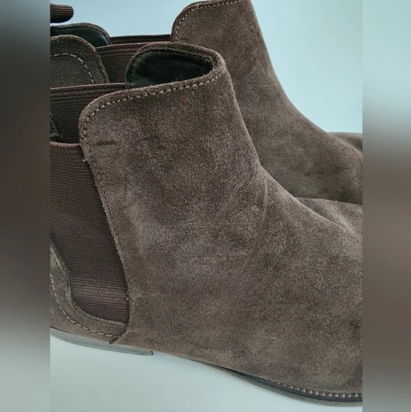 Section X Suede Chelsea Boots Brown Slip On Ankle Boot Size 12 main image 12